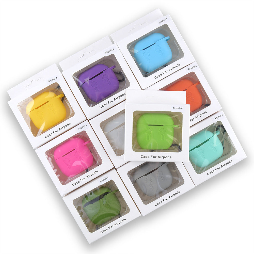 Airpods 4 Case — Silicone — Mint Green