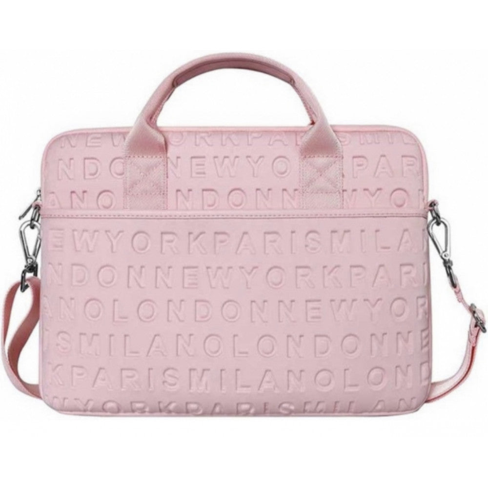 Сумка 13.3'' (14.2'') WiWU Vogue Laptop Slim Bag (with strap) — Pink