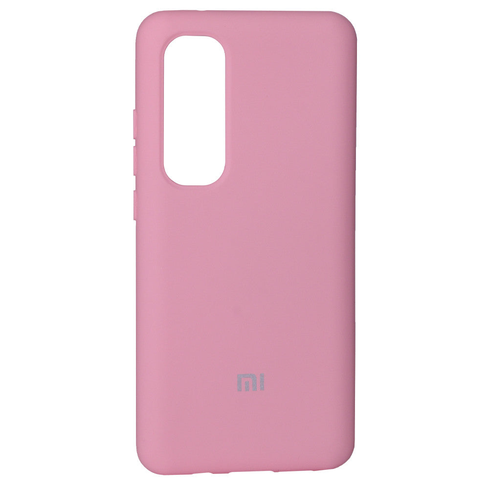 Original Silicone Cover Case Xiaomi Mi Note 10 Lite — Pink