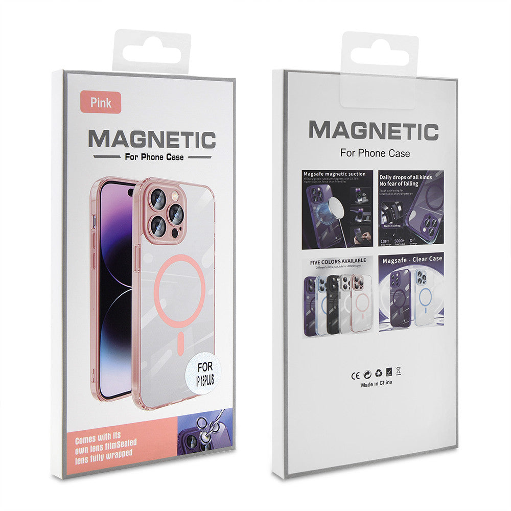 Clear Magnetic TPU+PC Case iPhone 15 Plus 