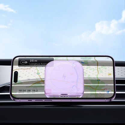 Магнитный держатель Car Holder Hoco HW17 Magic magnetic wireless fast charging