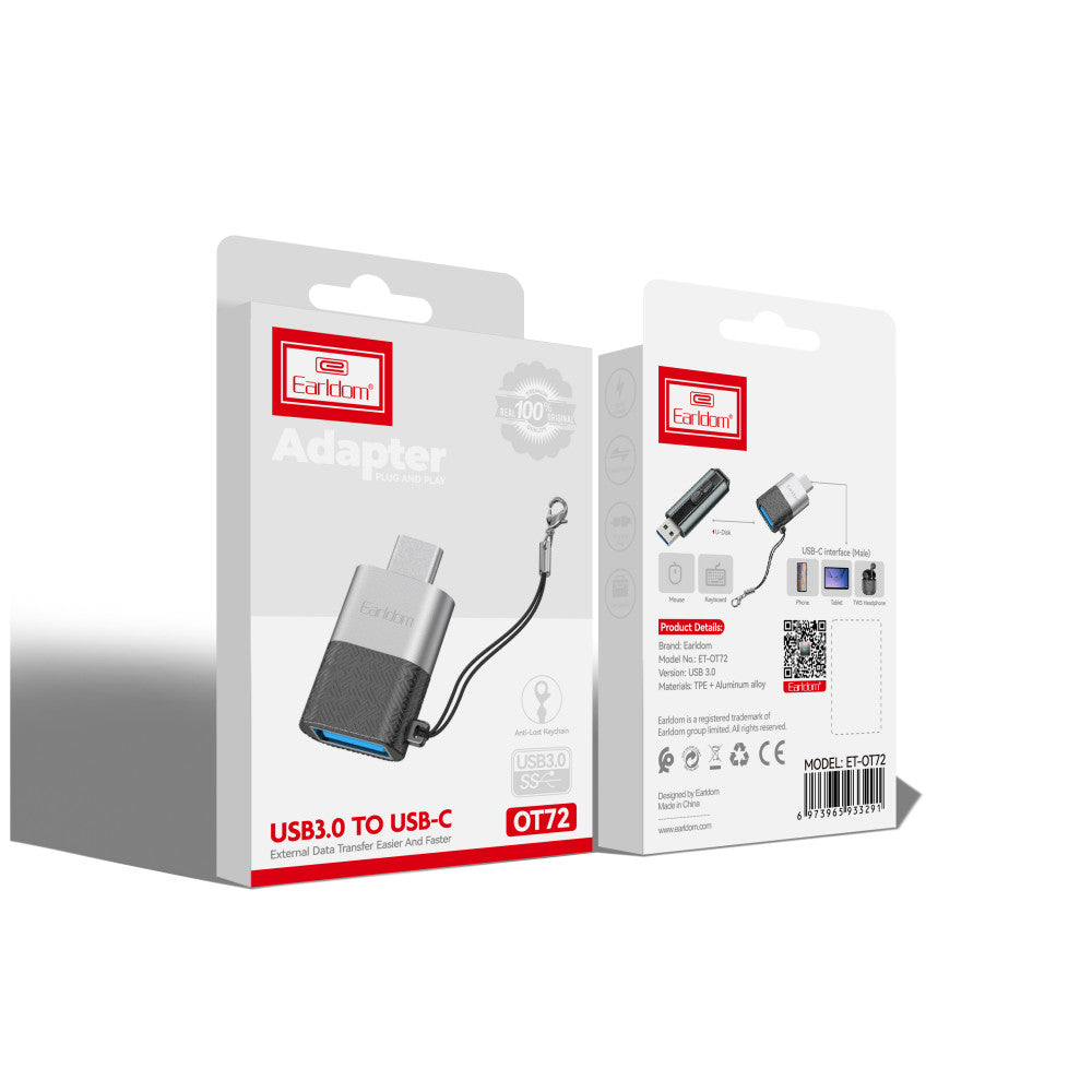 Adapter OTG USB C To USB — Earldom ET-OT72