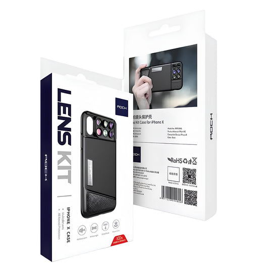 Накладка Чехлы RPC1395 Rock Space Lens Kit Case Apple iPhone X ; Apple iPhone Xs