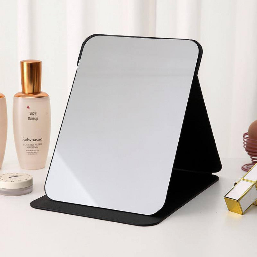Зеркало с LED подсветкой Folding makeup mirror 806 — Black