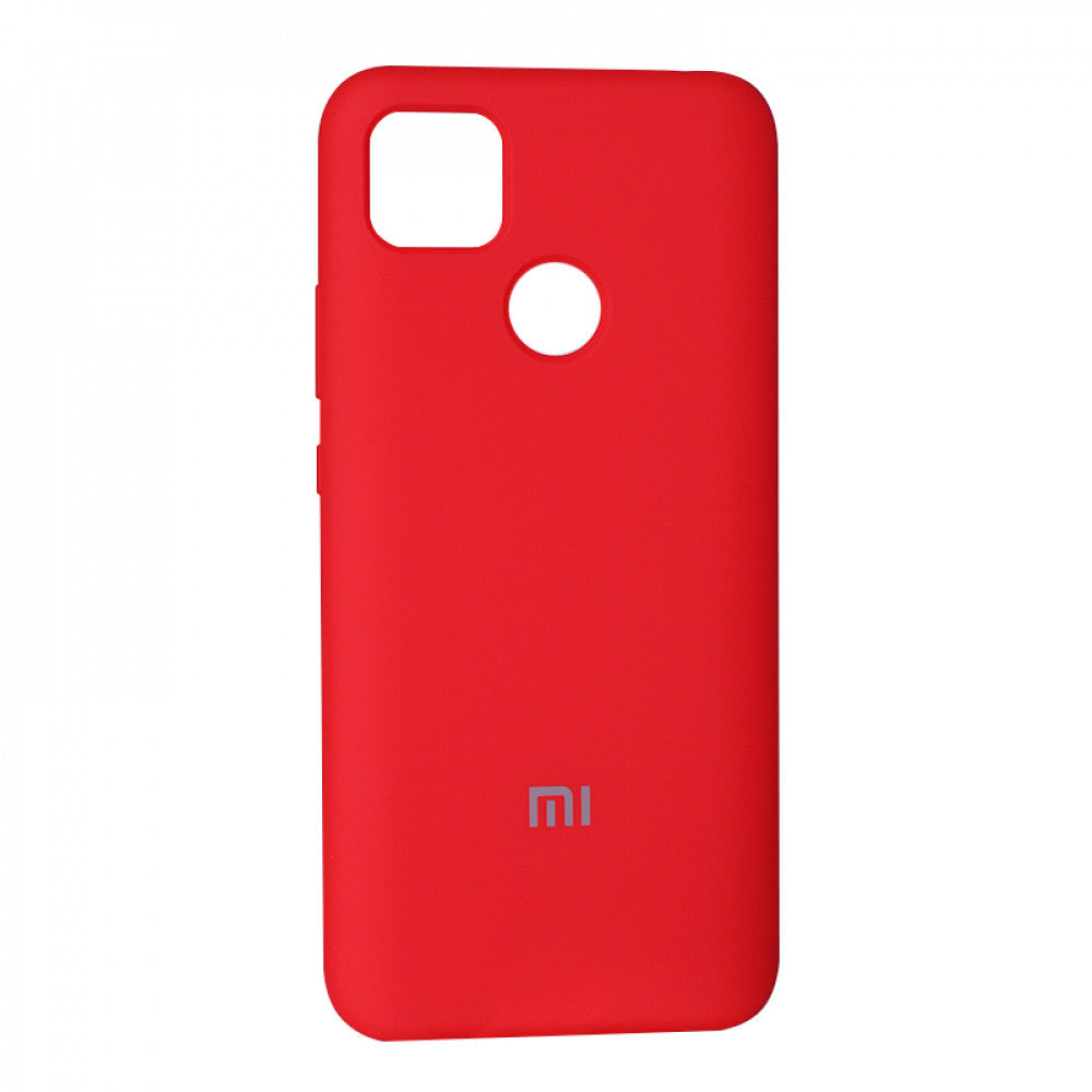 Original Silicone Case Xiaomi Redmi 9C — Red