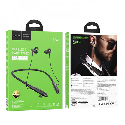 Bluetooth Earphones — Hoco ES61 — Black