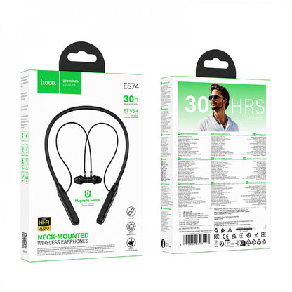 Bluetooth Earphones Hoco ES74 — Black
