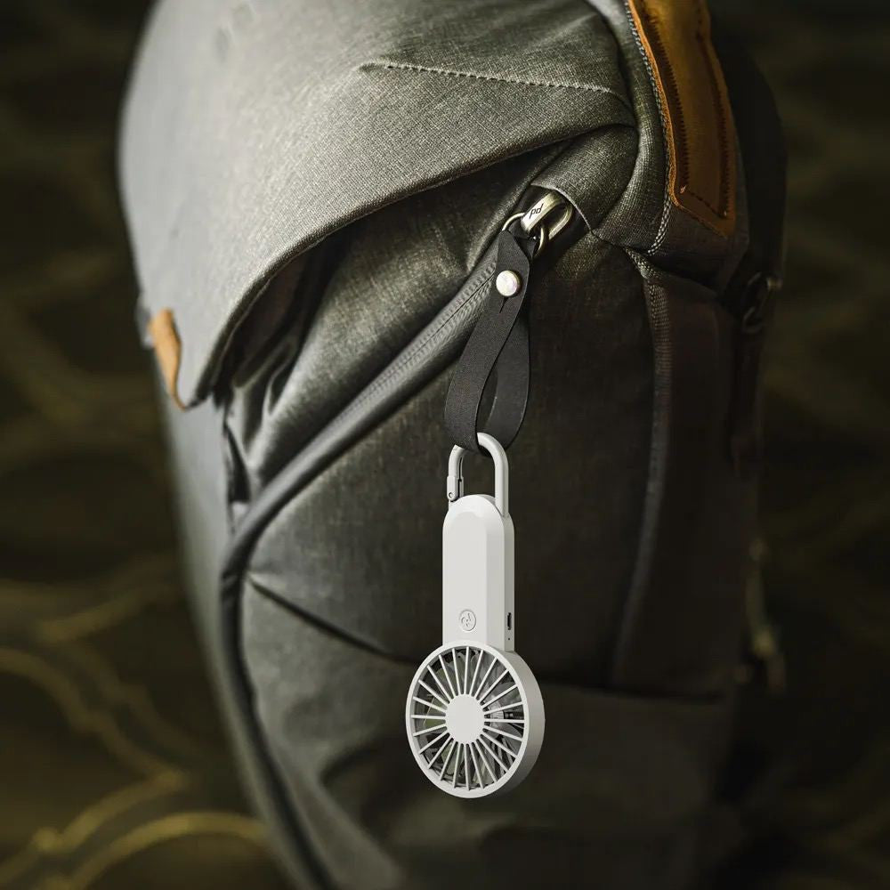 Портативный мини вентилятор GL-A8 - 800 mAh — Green