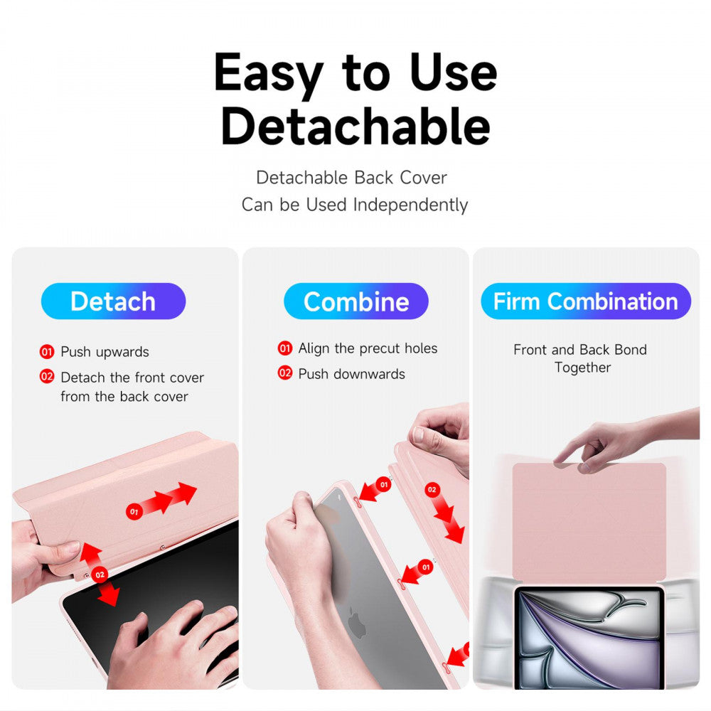 Magi Series Book Case iPad 10,9" /11" — Black