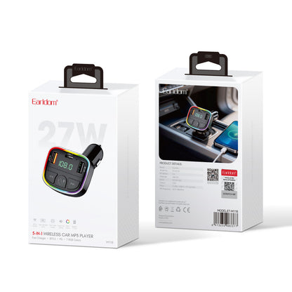 Fm Modulator MP3 | Car Charger | 3.0A | 2U | 1C — Earldom ET-M118