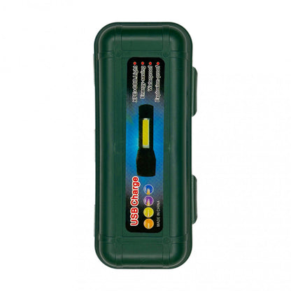 Фонарь ручной Аккумуляторный LED  512 OSL/COB металл USB