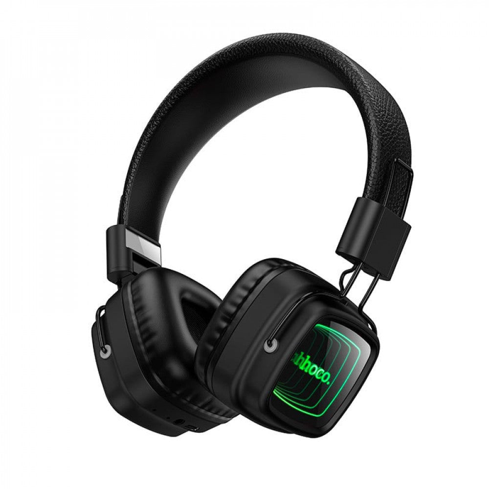 Беспроводные Bluetooth-наушники Hoco W72, накладные - Black