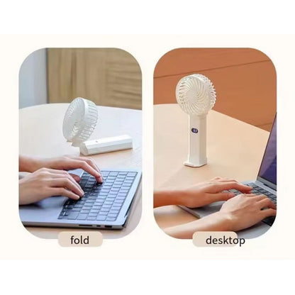 Портативный мини вентилятор RD10 - 4000 mAh — White