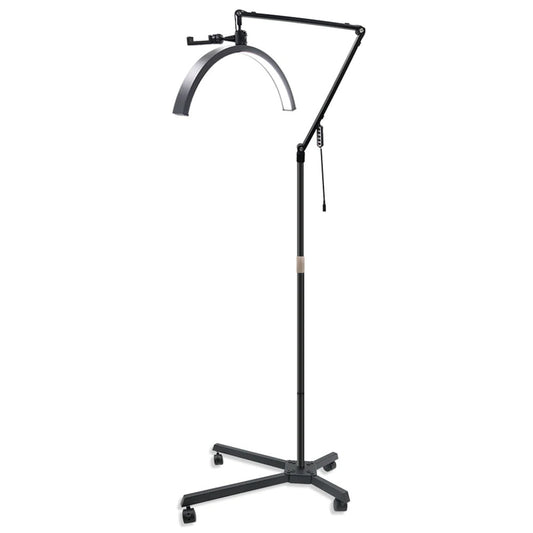 Безтеневая LED лампа-полумесяц HD-M50X 36W color 3200-5600K 50cm light:238 138-180cm Alloy lamp head+metal support