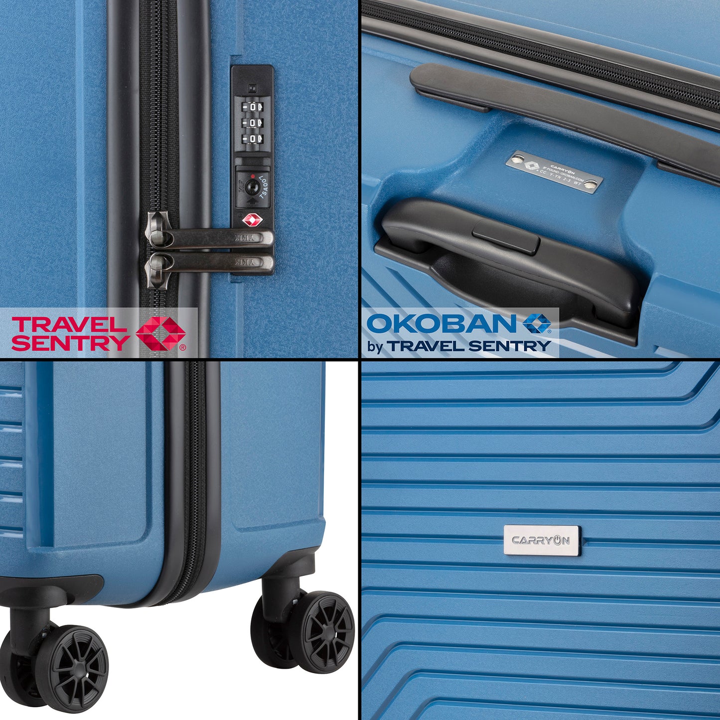 Валіза CarryOn Transport (M) Blue Jeans (502408)