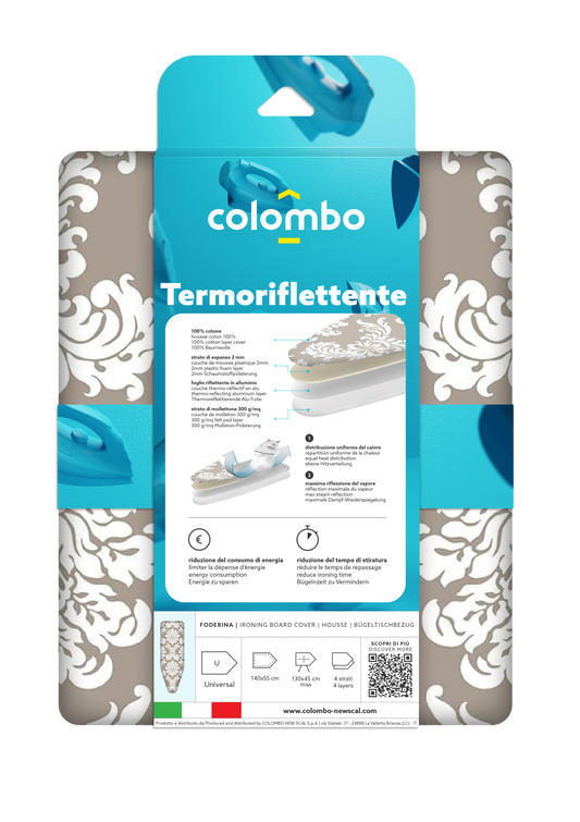 Чехол для гладильной доски Colombo Thermoreflectant (COP630)