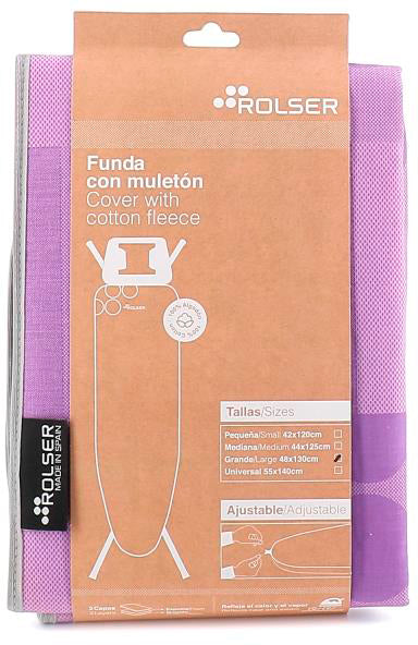 Чохол для прасувальної дошки Rolser Muleton Malva 130 x 48 см (FUR003-2061)