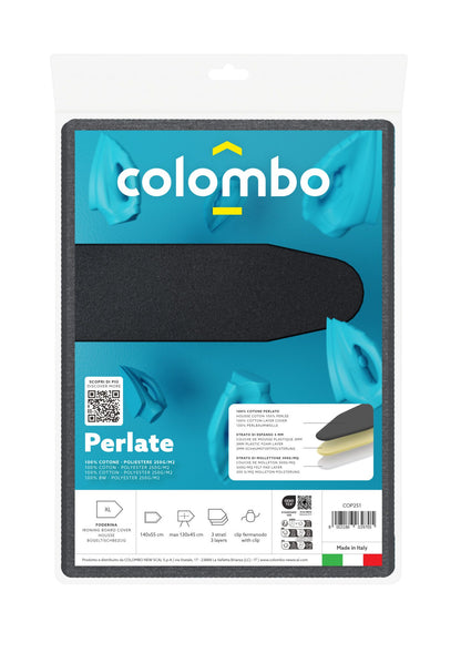 Чохол для прасувальної дошки Colombo Pearlised Black 130 x 50 см (COP250)