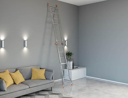 Лестниця телескопічна Colombo Pratic 4+4 Steel (PRATIC4+4ACC)