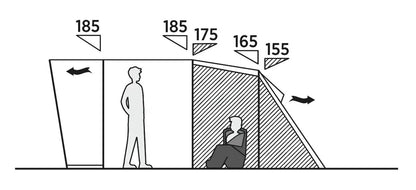 Намет чотиримісний Easy Camp Skarvan 4 (120496)