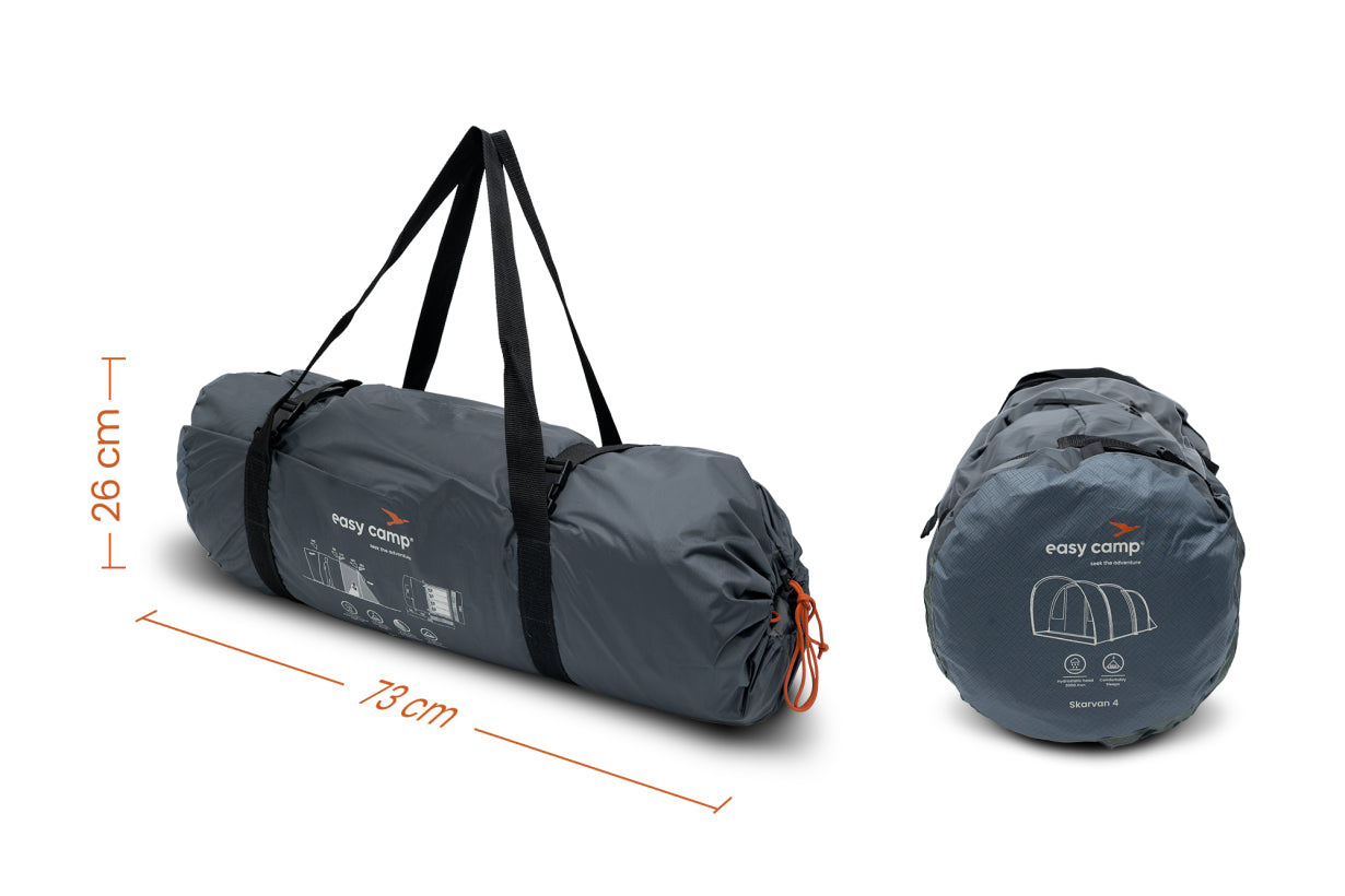 Намет чотиримісний Easy Camp Skarvan 4 (120496)