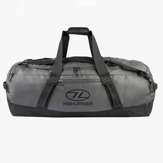 Сумка дорожня водозахисна Highlander Hauler Duffel 120L Dark Grey (DB135-DGY)