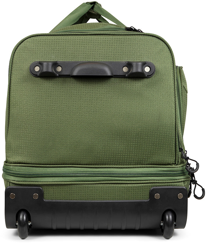 Сумка дорожня на колесах TravelZ Wheelbag Doubleloader green 96L (603099)