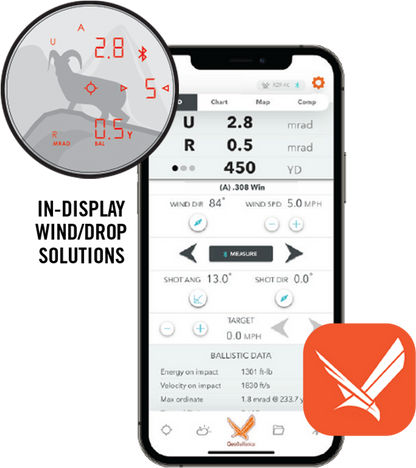 Далекомір Vortex Razor HD 4000 GeoBallistics (LRF-252-EU)