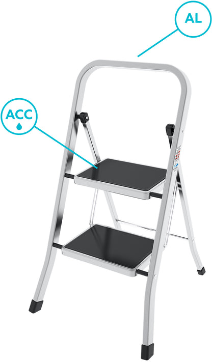 Драбина Colombo Factotum Alu 2 щаблі (G110AT2W)