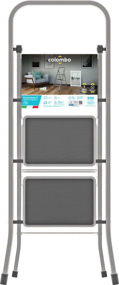 Драбина Colombo Factotum Alu 3 щаблі (G110AT3W)