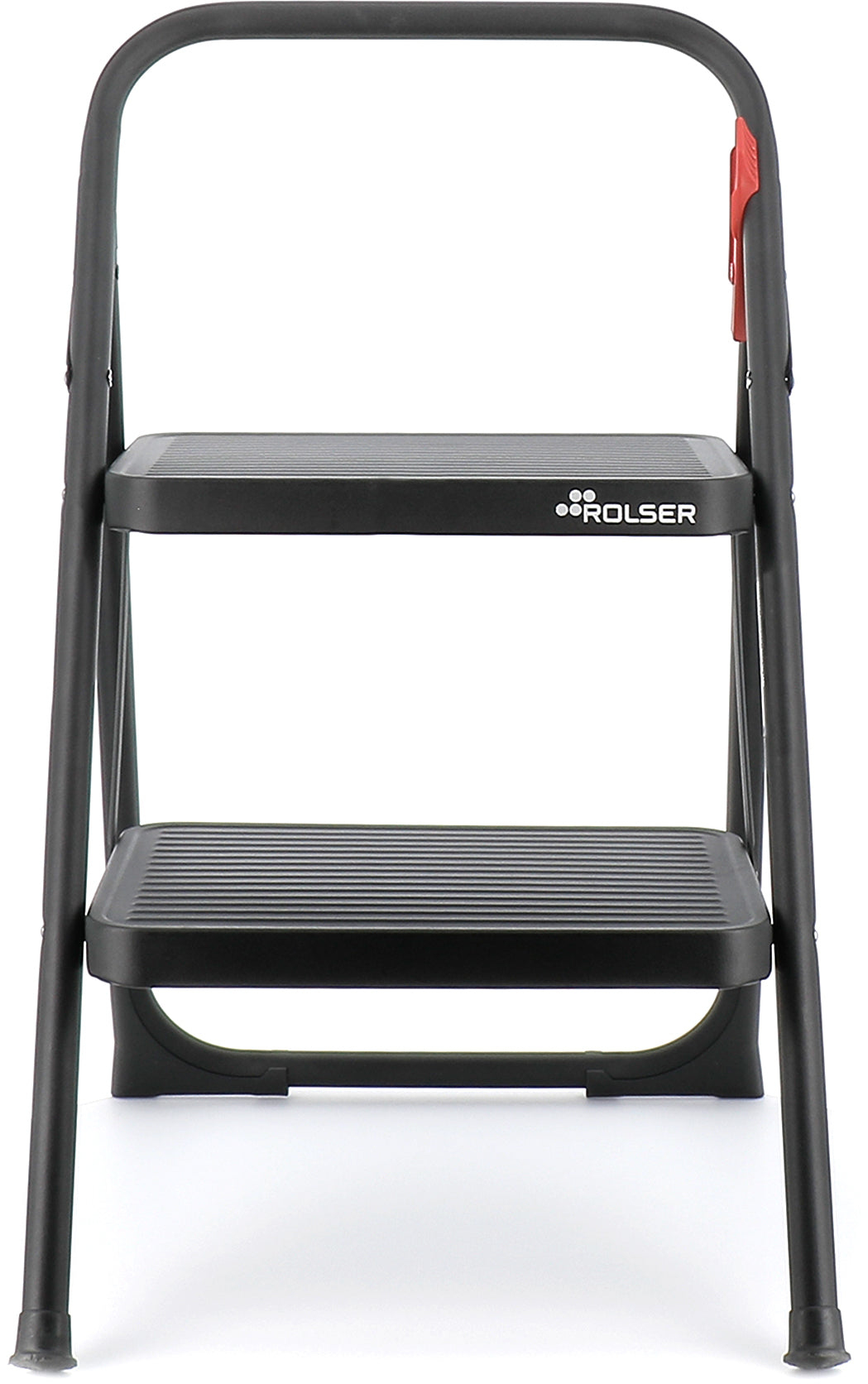 Лестница Rolser Taburete M/10 UNE 2 щаблі Negro (MET003-1023)