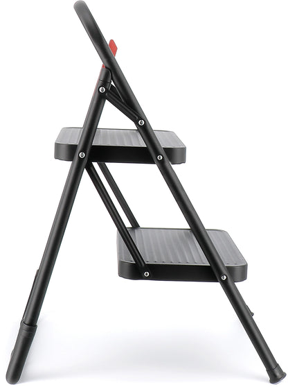 Лестница Rolser Taburete M/10 UNE 2 щаблі Negro (MET003-1023)