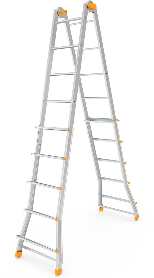 Лестниця телескопічна Colombo Pratic 5+5 Steel (PRATIC5+5ACC)