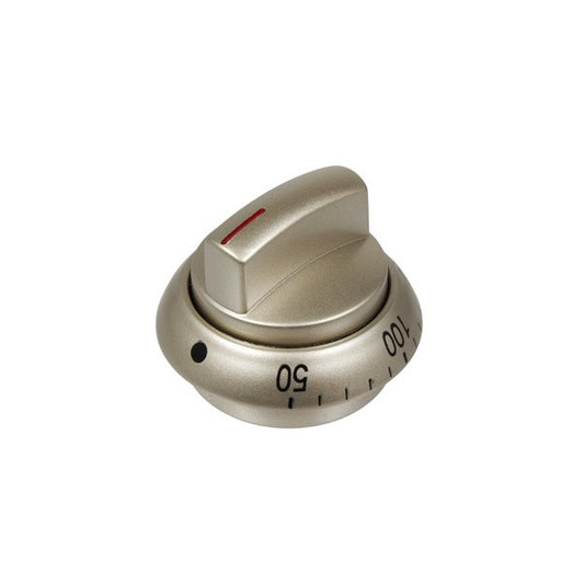 Ручка регулировки температуры духовки для плиты Bosch серебристый
