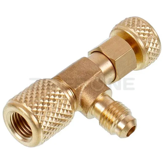 Кран для заправки кондиціонерів VALUE VVO-1 (1/4"-1/4" SAE)