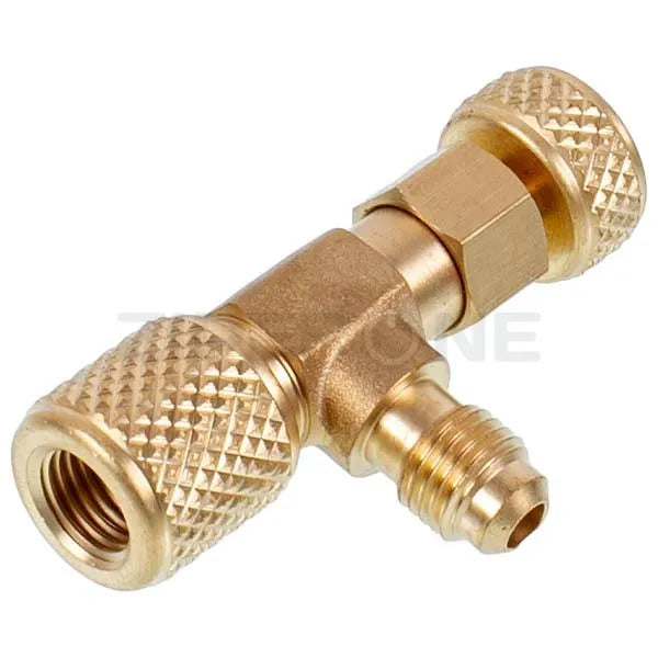 Кран для заправки кондиціонерів VALUE VVO-1 (1/4"-1/4" SAE)