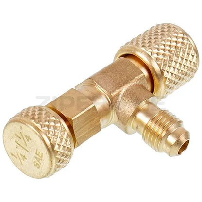 Кран для заправки кондиціонерів VALUE VVO-1 (1/4"-1/4" SAE)