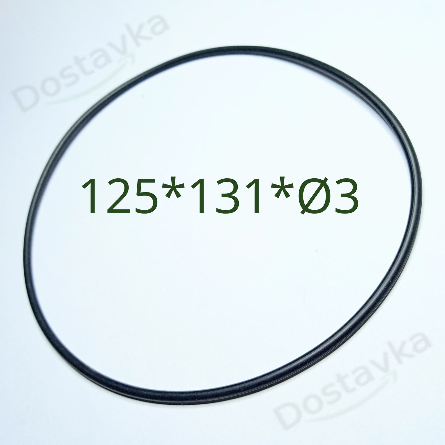 Rudes DRP5-550; DRP30-550; DRP30-750 Ущільнювальне кільце Ø125*Ø131*Ø3 (гума)