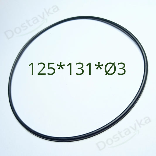 Rudes DRP5-550; DRP30-550; DRP30-750 Ущільнювальне кільце Ø125*Ø131*Ø3 (гума)