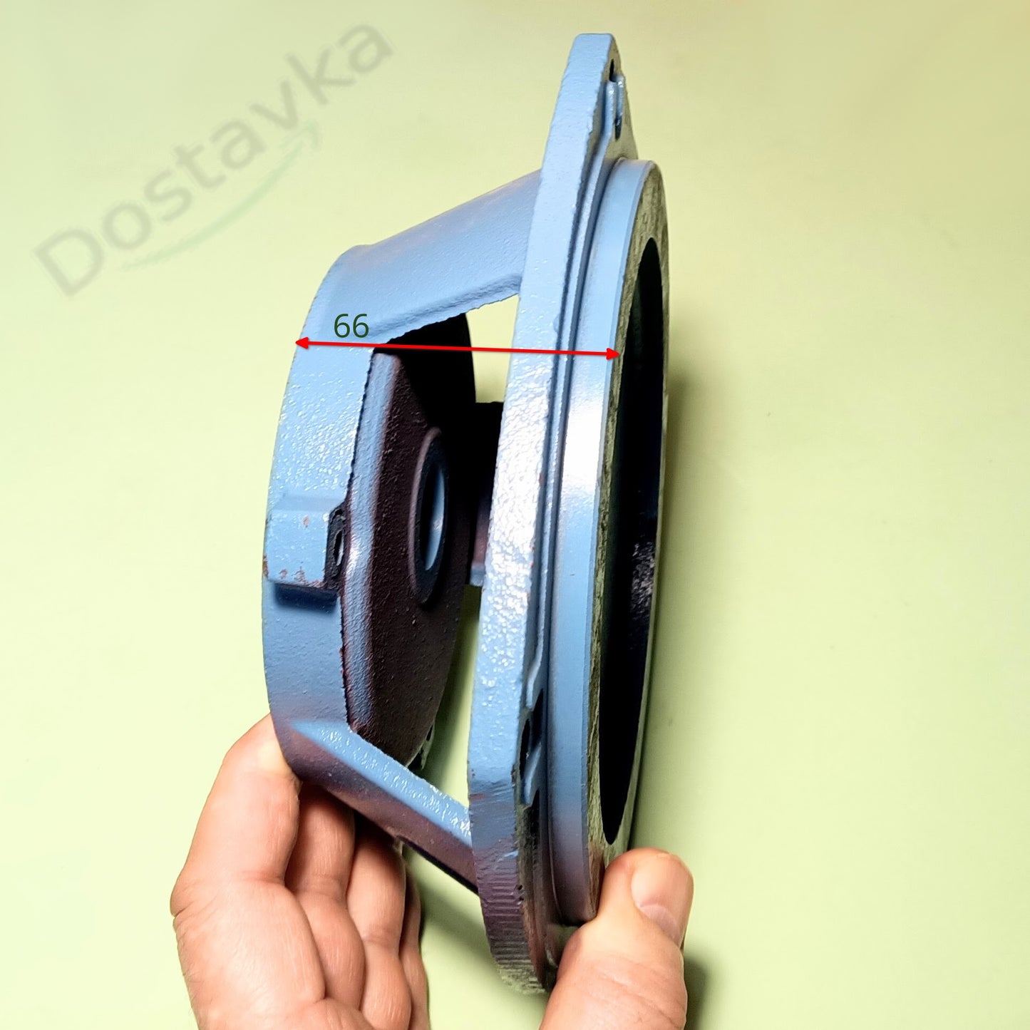 NPO CPm158X (A59) Щит фланцевий поверхневого водяного насоса (чавун) (3 болти)