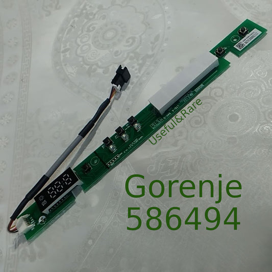 Плата индикации и управления 586494 посудомоечной машины Gorenje