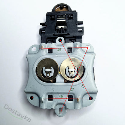 Контактний механізм ZL (Surox U889A) для електрочайника