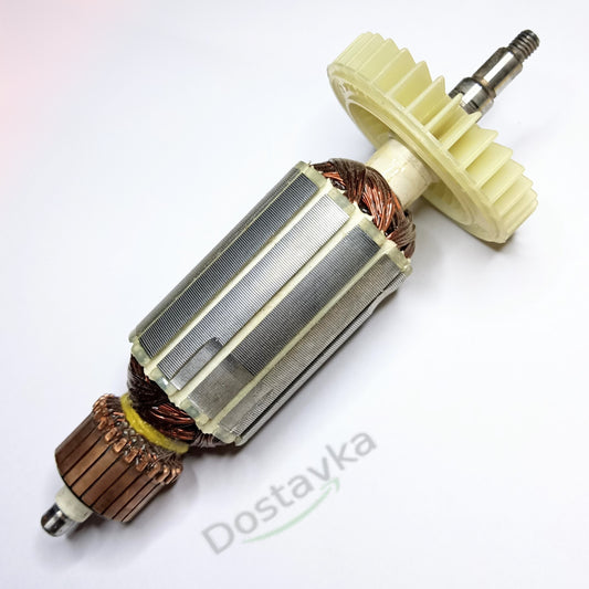 Якорь Болгарки ИжМаш ИШМ-125/1300, Topex 12-960w, Арсенал 150 (168*39 шпонка 8мм резьба)