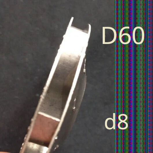 Ветровое колесо крыльчатка мотора пылесоса 60 мм (отверстие 8 мм)