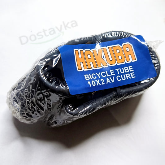Камера для самоката и детских колясок HAKUBA 10x2 (изогнутый ниппель AV Cure)