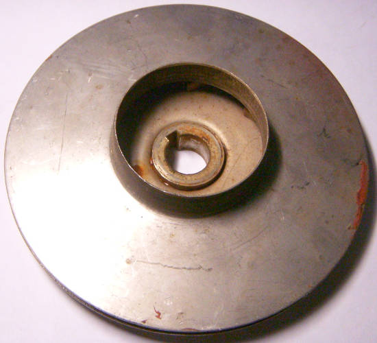 Рабочее колесо d130*16*53-h6 из нержавейки под шпонку