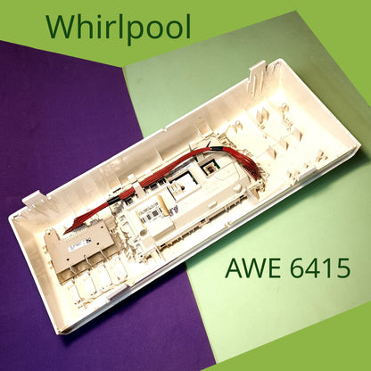 Модуль управления (в сборе) стиральной машины Whirlpool AWE 6415 (461975306763) (б/у)