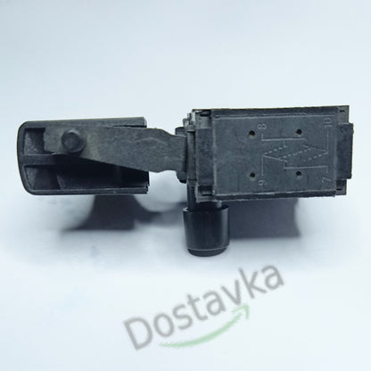 Кнопка FA2-5/1BEK h52 для сетевого шуруповерта дрели Элпром (клавиша 14*23)