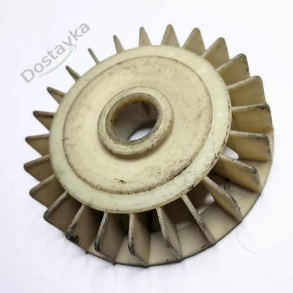 Крыльчатка обдува якоря на вал d14-17 внутри 4 выступа