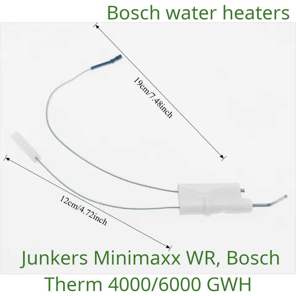 Электрод розжига для газовой колонки Junkers Minimaxx WR, Bosch Therm 4000/6000 GWH 87081070130